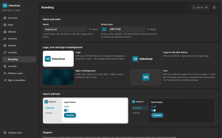 Control Plane: the platform’s branding